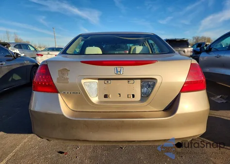 2007 Honda Accord Ex из США, поврежденный, VIN 1HGCM56757A172291